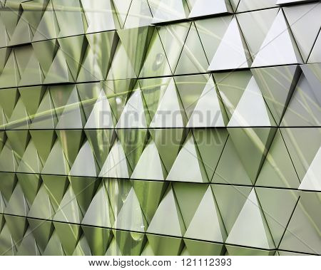 Abstract architectural detail