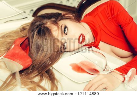 Glamour Srunk Woman