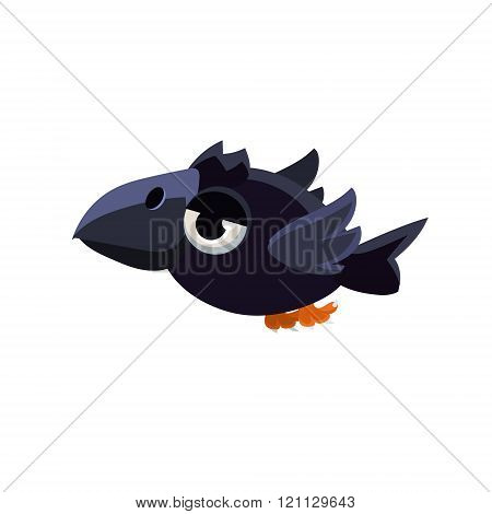 Cute Small Crow