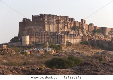 Jodhpur city in Rajasthan, India