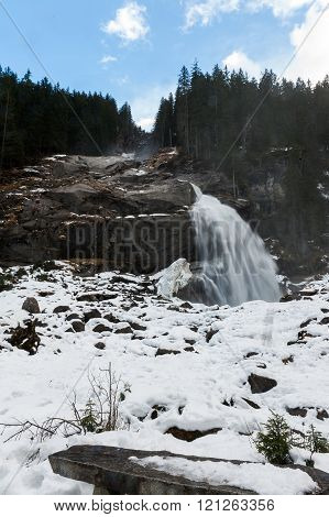 Krimml waterfall