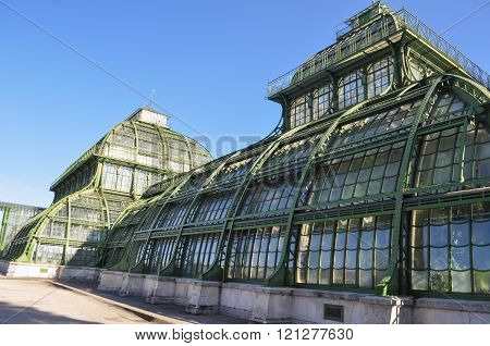 Palmenhaus Schoenbrunn In Wien