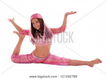 Girl In Oriental Costume