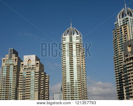 Skyscraper in the famous City of dubai