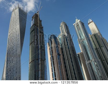 Skyscraper in the famous City of dubai