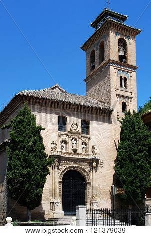Santa Ana Church, Granada.