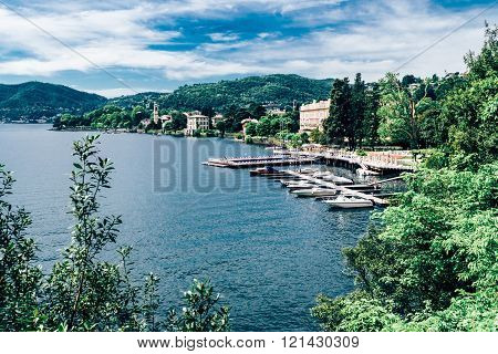 Lake Como in Italy , Lombardia, Italy, mediterranean