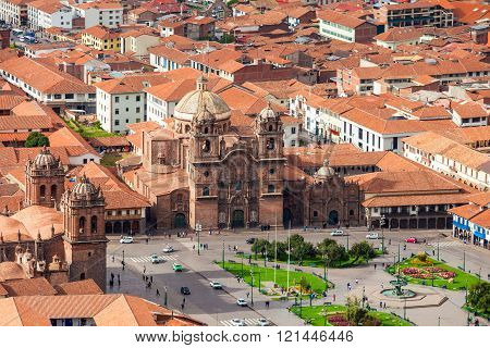 Cusco Aerial View