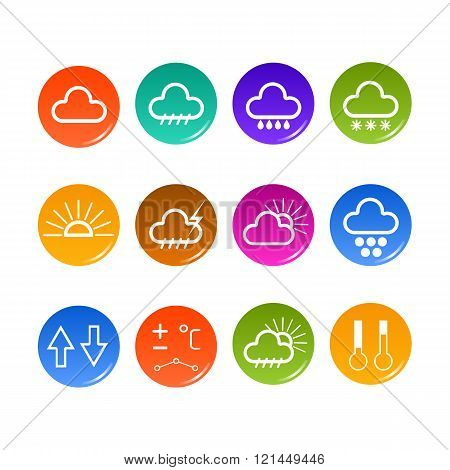 weather forecast icons
