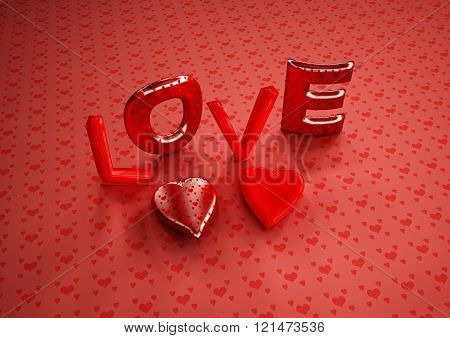 Dimensional Inscription Of Love