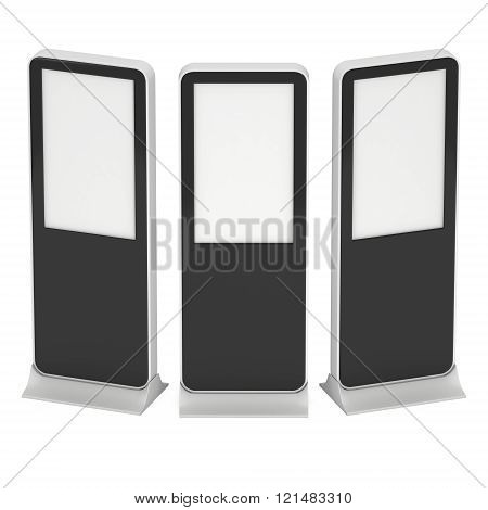 Trade Show Booth Lcd Kiosk Stand.