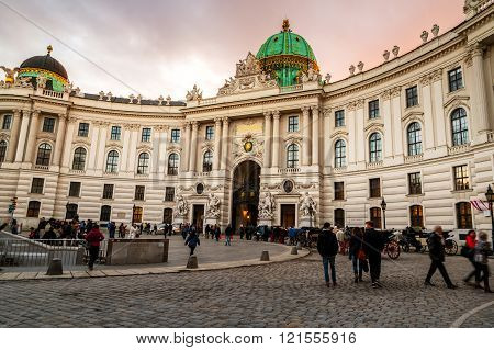 Vienna, Austria. Hofburg Palace