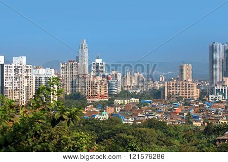 Mumbai, INDIA - December 4 : Mulund is a suburb of Mumbai one of earliest planned suburb on the outskirts of Mumbai city , on December 4,2015 Mumbai, India