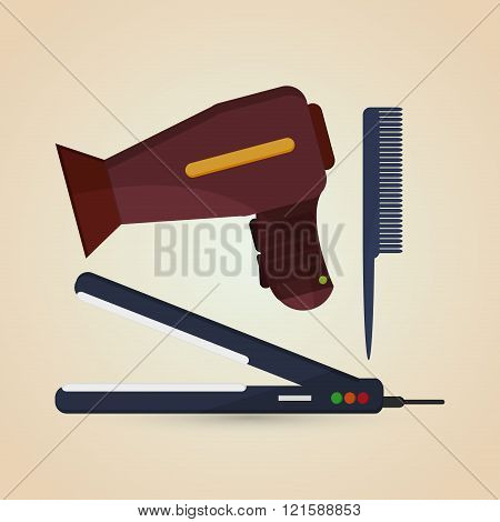 Hair salon design