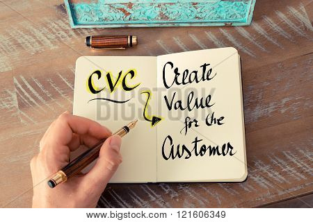 Acronym Cvc As Create Value For The Customer