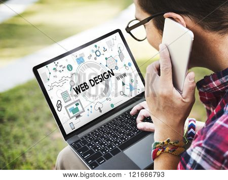 Web Design Technology Browsing Programming Concept