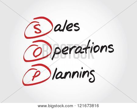 Sop - Sales And Operations Planning