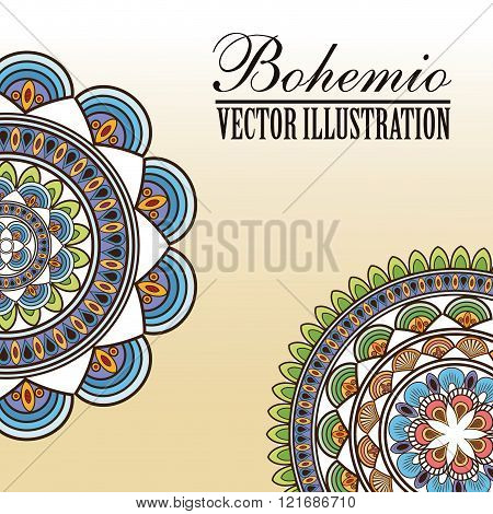 Bohemio icon design