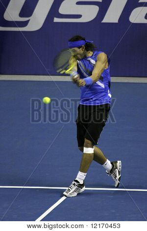 Vorhand Volley von Rafael Nadal
