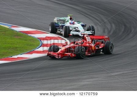 Kimi Raikkonen, Finland af Scuderia Ferrari Malboro, F1 team 2008