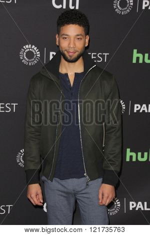 LOS ANGELES - MAR 11:  Jussie Smollett at the PaleyFest Los Angeles - Empire at the Dolby Theater on March 11, 2016 in Los Angeles, CA