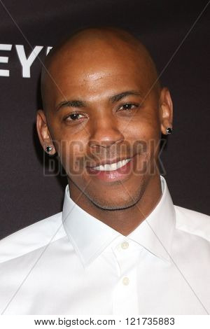 LOS ANGELES - MAR 13:  Mehcad Brooks at the PaleyFest Los Angeles - Supergirl at the Dolby Theater on March 13, 2016 in Los Angeles, CA