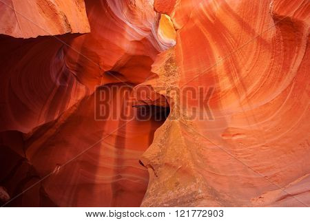 Antelope Canyon, A Monumental Scenery In Arizona, Usa