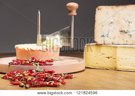 Italian Cheese With Peppers