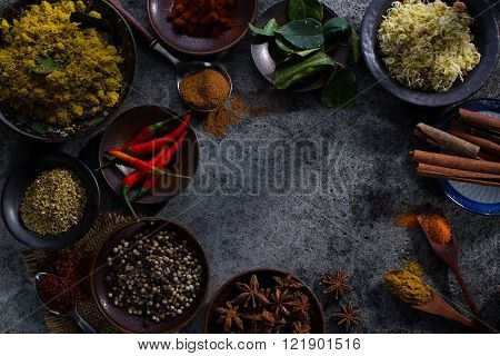 The Color of Asia : Curry ingredient