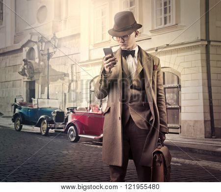 Old times, new technology