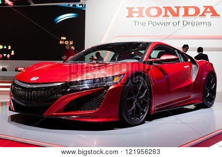 Honda NSX in Geneva