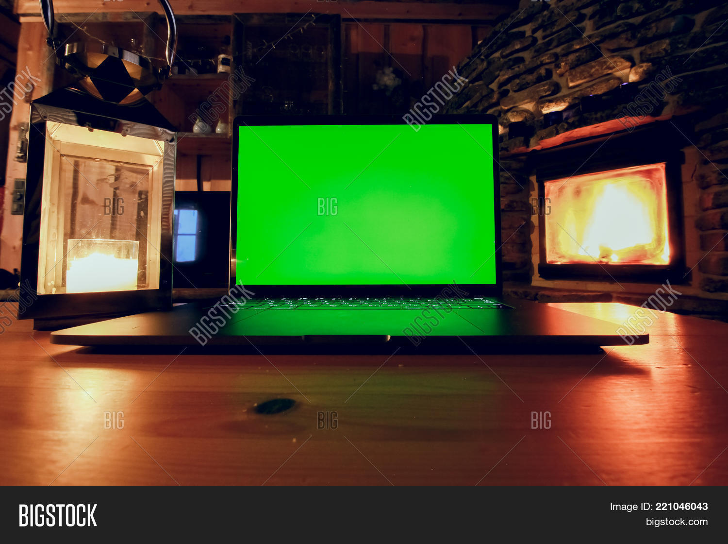 Laptop Mockup Image Photo Free Trial Bigstock