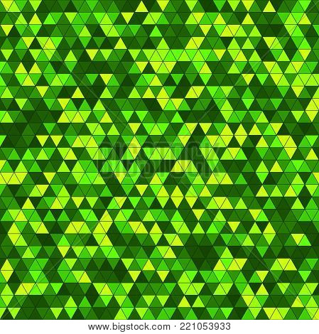 Abstract background with multicolored triangles. Vector illustration.