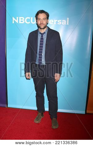 LOS ANGELES - JAN 9:  Josh Radnor at the NBC TCA Winter Press Tour at Langham Huntington Hotel on January 9, 2018 in Pasadena, CA