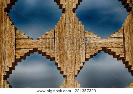 The Old Caste  And His Ruins In The Sky