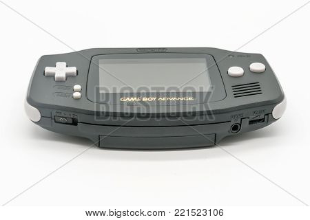 Gameboy Advance : Bangkok, Thailand - Jan 3, 2018