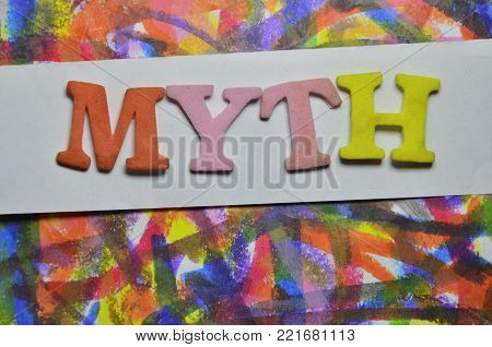 Word Myth On Abstract Image & Photo (Free Trial) | Bigstock