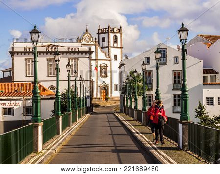 NORDESTE, AZORES, PORTUGAL - NOVEMBER 01, 2017: Nordeste in Sao Miguel island on Azores, Portugal.