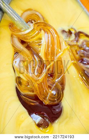 Old Traditional Turkish Ottoman Handmade Stick Candy , Macun