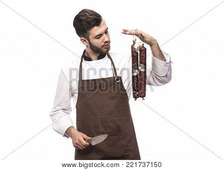 Cheaf With Salami