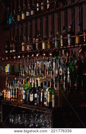 Interior Of The Bar Faraday