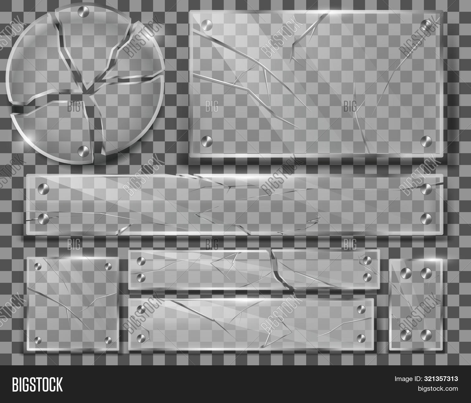 Set Broken Glass Image & Photo (Free Trial) Bigstock