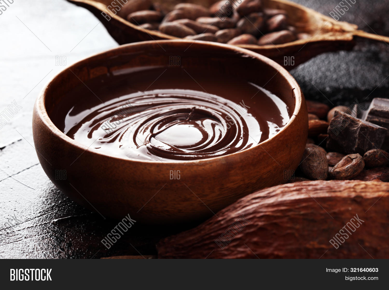 Melting Chocolate, Image & Photo (Free Trial) | Bigstock
