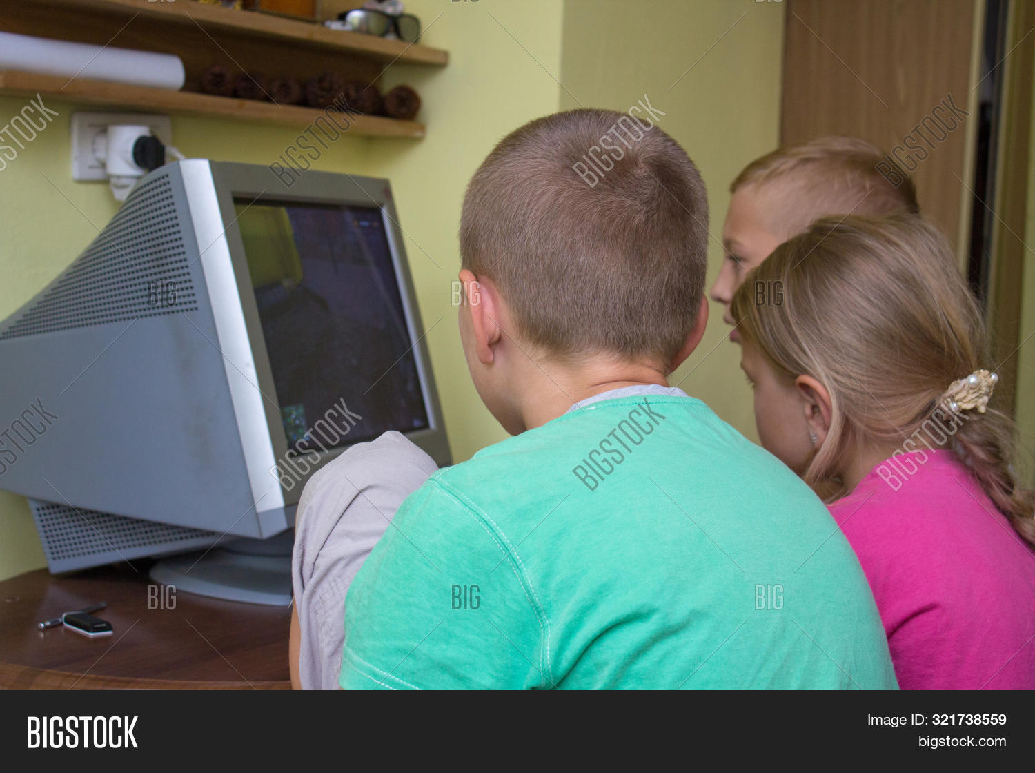 Children Computer, Image & Photo (Free Trial) | Bigstock