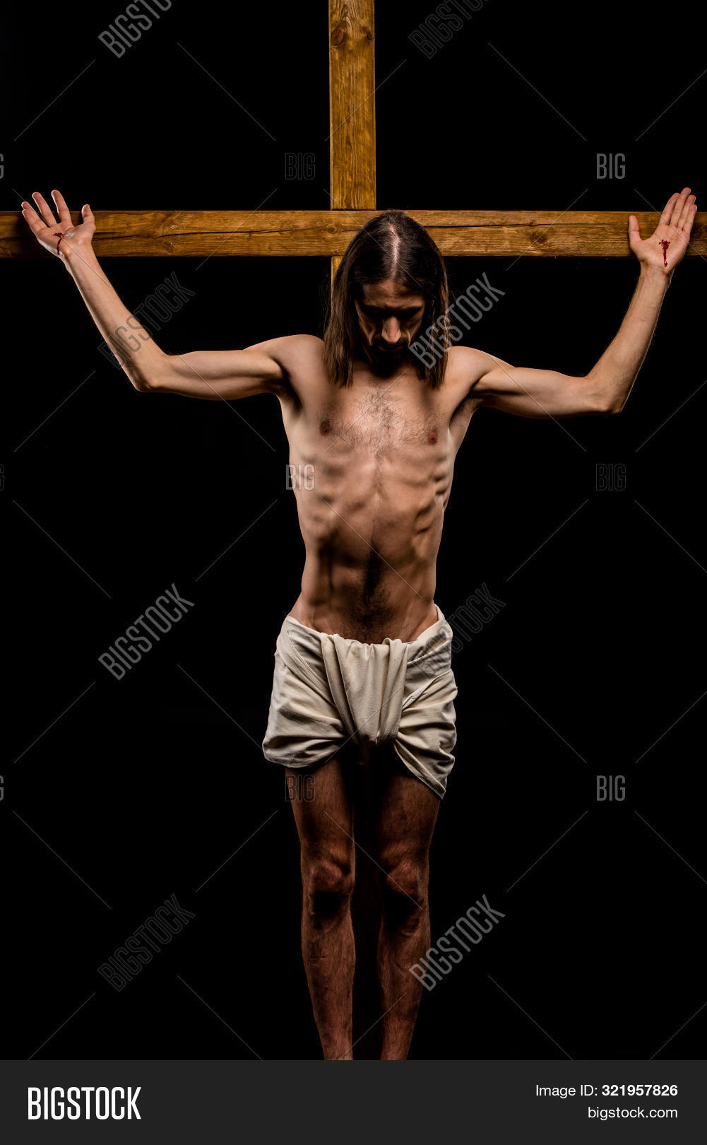 Shirtless Jesus Image & Photo (Free Trial) Bigstock