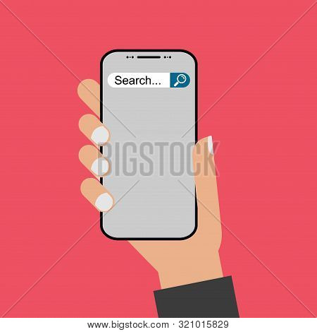 Www Internet Search Bar Icon Isolated On Background.  Tool For Web Site, App, Ui And Logo
