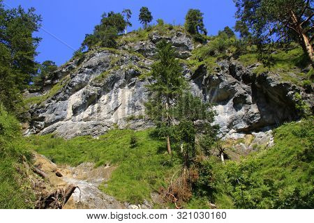 Klausenbach Gorge Near Reit Im Winkl Near Traunstein In Bavaria