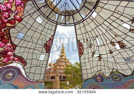 Wat Phasornkaew, Thajský buddhistický chrám v provincii Phetchabun, Thajsko