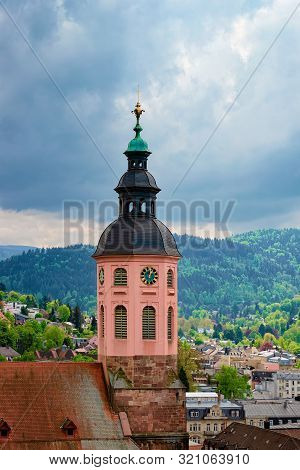 Collegiate Church Stiftskirche In Baden-baden In Wurttemberg Germany