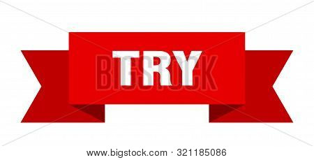 Try Ribbon. Try Isolated Sign. Try Banner